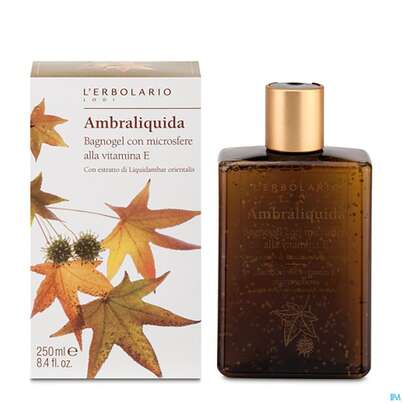 L Erbolario Bad +duschgel Ambraliquida 036.3 250ml, A-Nr.: 3171972 - 01