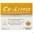 Sie sehen eine Packung Ce-limo Orange Brausetabl Bp3x1 30st, Produktbild: 01 Ce-limo Orange Brausetabl Bp3x1 30st, A-Nr.: 0064365 - 01