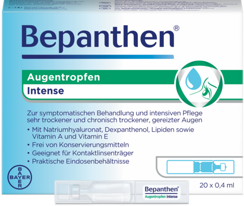 Bepanthen® Augentropfen Intense - Einzeldosen, A-Nr.: 5902517 - 01