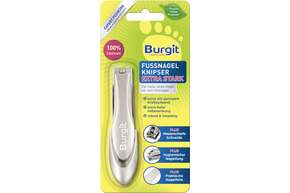Sie sehen eine Packung Burgit Fußnagel Knipser Extra Stark, Produktbild: 01 Burgit Fußnagel Knipser Extra Stark, A-Nr.: 5406244 - 01