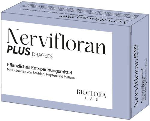 Bioflora Lab Nervifloran Plus Dragees 60 ST, A-Nr.: 3481709 - 01