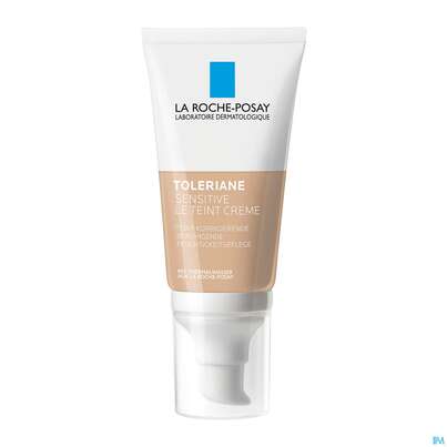 Sie sehen eine Packung La Roche Posay Gesichtspflege Toleriane/sensitive Creme Tt Hell 50ml, Produktbild: 05 La Roche Posay Gesichtspflege Toleriane/sensitive Creme Tt Hell 50ml, A-Nr.: 5286662 - 05