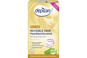 Sie sehen eine Packung Depilan invisible hair Bleichcreme, Produktbild: 01 Depilan invisible hair Bleichcreme, A-Nr.: 3328416 - 01