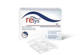 Sie sehen eine Packung Relys Mono Augentropfen, Produktbild: 01 Relys Mono Augentropfen, A-Nr.: 5912438 - 01