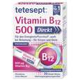 Sie sehen eine Packung TETESEPT Vitamin B12 500µg Direkt Stick, Produktbild: 02 TETESEPT Vitamin B12 500µg Direkt Stick, A-Nr.: 5750616 - 02