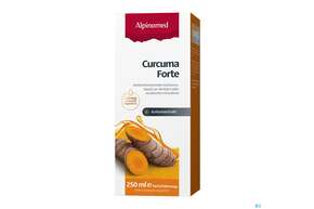 Sie sehen eine Packung Curcuma Forte Liquid Alpinamed 250ml, Produktbild: 01 Curcuma Forte Liquid Alpinamed 250ml, A-Nr.: 5097487 - 01