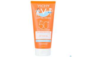 Sonnenprodukte Vichy/capital Soleil Kids Wet Skin Gel Lsf50 200ml, A-Nr.: 5232287 - 01