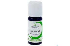 Sie sehen eine Packung Teebaumoel Melasan 10ml, Produktbild: 01 Teebaumoel Melasan 10ml, A-Nr.: 1775660 - 01