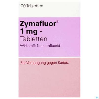 Zymafluor Tabl 1mg 100st, A-Nr.: 0067352 - 01