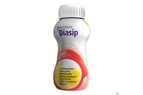 Sie sehen eine Packung Diasip 200ml Vanille 24st, Produktbild: 01 Diasip 200ml Vanille 24st, A-Nr.: 3195553 - 01