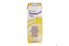 Sie sehen eine Packung Elemental 028 250ml Grapefruit 18st, Produktbild: 01 Elemental 028 250ml Grapefruit 18st, A-Nr.: 2285774 - 01