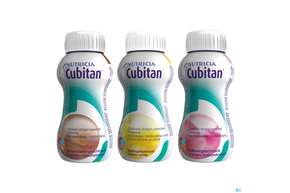 Sie sehen eine Packung Cubitan 200ml Sortiert 6x4 24st, Produktbild: 01 Cubitan 200ml Sortiert 6x4 24st, A-Nr.: 3206067 - 01
