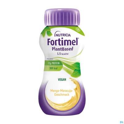 Fortimel/plantbased 200ml Trinknahrung 1,5kcal Mango 24st, A-Nr.: 5699967 - 01