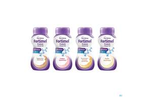 Sie sehen eine Packung Fortimel/protein 200ml 2kcal Sortiert 24st, Produktbild: 01 Fortimel/protein 200ml 2kcal Sortiert 24st, A-Nr.: 5837636 - 01