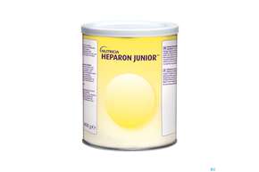 Sie sehen eine Packung Heparon Pulver 400g Junior Ds 6st, Produktbild: 01 Heparon Pulver 400g Junior Ds 6st, A-Nr.: 3668827 - 01