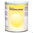 Sie sehen eine Packung Heparon Pulver 400g Junior Ds 6st, Produktbild: 02 Heparon Pulver 400g Junior Ds 6st, A-Nr.: 3668827 - 02