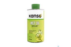 Sie sehen eine Packung Kanso Mct Oel 100% 500ml, Produktbild: 01 Kanso Mct Oel 100% 500ml, A-Nr.: 4764438 - 01