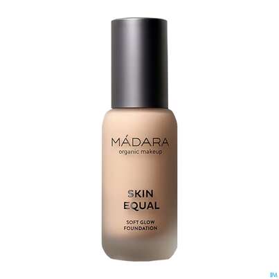 Sie sehen eine Packung Madara Skin Equal Foundation 30 Rose Ivory 30ml, Produktbild: 01 Madara Skin Equal Foundation 30 Rose Ivory 30ml, A-Nr.: 5267564 - 01