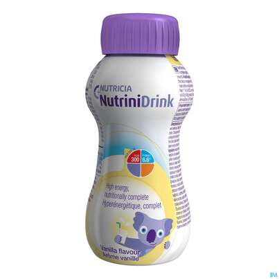 Nutrini/drink Kunststoffflasche 200ml Vanille 24st, A-Nr.: 5565445 - 01
