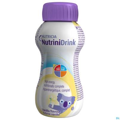 Nutrini/drink Kunststoffflasche 200ml Vanille 24st, A-Nr.: 5565445 - 02
