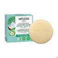 Sie sehen eine Packung Shampoon Weleda/fest Feuchtigkeit +glanz 50g, Produktbild: 01 Shampoon Weleda/fest Feuchtigkeit +glanz 50g, A-Nr.: 5804542 - 01