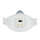 3M™ Aura™ Comfort Cool Flow™ Partikelmaske 9322+, FFP2, mit Ventil, 5er-Packung, A-Nr.: 5920171 - 02