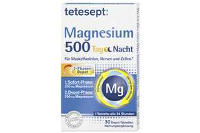 tetesept Magnesium 500 Tag Nacht Tabletten 30 Stk, A-Nr.: 5074902 - 01