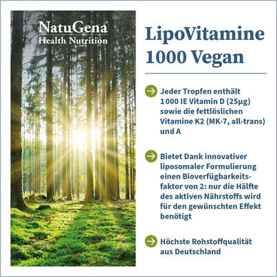 NatuGena LipoVitamine 1000 Vegan, A-Nr.: 5901297 - 02