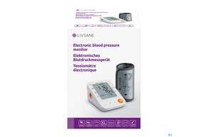 Sie sehen eine Packung Blutdruckmesser Livsane Elektronisch 1st, Produktbild: 01 Blutdruckmesser Livsane Elektronisch 1st, A-Nr.: 5597008 - 01