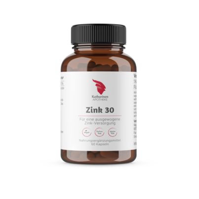 Zink 30mg 60Kapseln, A-Nr.: 8026341 - 02