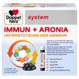 Sie sehen eine Packung Doppelherz system IMMUN + ARONIA - UNTERSTÜTZUNG DER ABWEHR, Produktbild: 01 Doppelherz system IMMUN + ARONIA - UNTERSTÜTZUNG DER ABWEHR, A-Nr.: 5678014 - 01