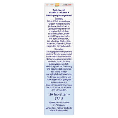 Doppelherz system VITAMIN D3 2000 + K2 VEGAN - IMMUNSYSTEM + KNOCHENFUNKTION, A-Nr.: 5677799 - 03