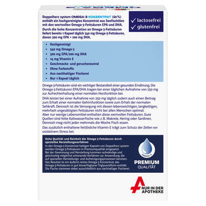 Doppelherz system OMEGA-3 KONZENTRAT, A-Nr.: 3448511 - 04