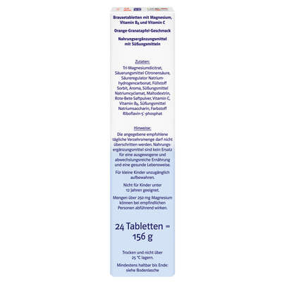 Doppelherz system MAGNESIUM 400 CITRAT BRAUSETABLETTEN, A-Nr.: 4338121 - 03