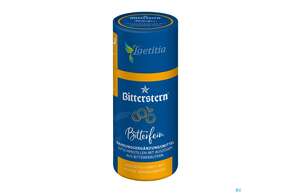 Sie sehen eine Packung Bitterstern Pastillen Bitterfein 90g, Produktbild: 01 Bitterstern Pastillen Bitterfein 90g, A-Nr.: 5593223 - 01