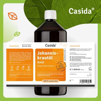 Johanniskrautöl – Rotöl, A-Nr.: 5752420 - 08