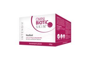 Sie sehen eine Packung OMNi-BiOTiC SKiN® Intensiv-Hautbad, Produktbild: 01 OMNi-BiOTiC SKiN® Intensiv-Hautbad, A-Nr.: 5891340 - 01