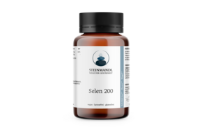 Sie sehen eine Packung STEINMANDL SELEN 200 KPS 30ST, Produktbild: 01 STEINMANDL SELEN 200 KPS 30ST, A-Nr.: 5962442 - 01