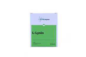 Sie sehen eine Packung VITAmyne L-Lysin, Produktbild: 01 VITAmyne L-Lysin, A-Nr.: 5905527 - 01