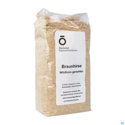 Braunhirse Wildform Gemahlen 1kg, A-Nr.: 4900930 - 02