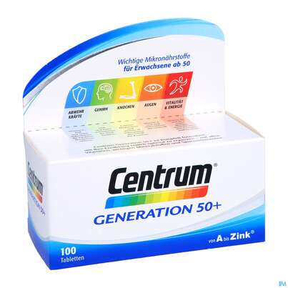 Centrum Tabl A-zink Generation 50+ 100st, A-Nr.: 4555479 - 05