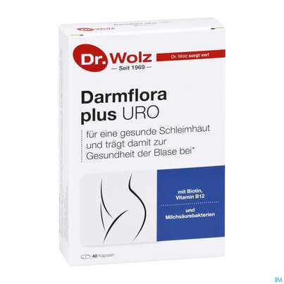 Darmflora Plus Dr.wolz Uro Kapseln Nr 60520 40st, A-Nr.: 5186707 - 03