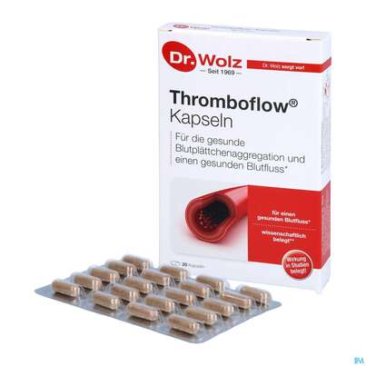 Dr.wolz Thromboflow Kapseln 60653 20st, A-Nr.: 4164810 - 04