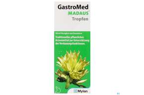 Sie sehen eine Packung Gastromed-madaus Tropfen 100ml, Produktbild: 01 Gastromed-madaus Tropfen 100ml, A-Nr.: 4472747 - 01