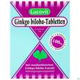 Sie sehen eine Packung Ginkgo Biloba Lucovit Tabl 100mg 60st, Produktbild: 01 Ginkgo Biloba Lucovit Tabl 100mg 60st, A-Nr.: 2387925 - 01