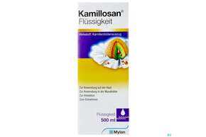 Sie sehen eine Packung Kamillosan Fluessigkeit 500ml, Produktbild: 01 Kamillosan Fluessigkeit 500ml, A-Nr.: 4465291 - 01