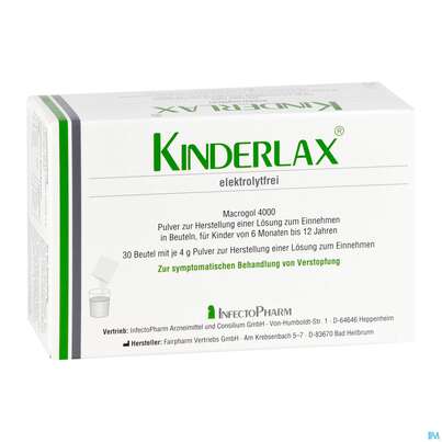 Kinderlax Elektrolytfrei Beutel 30st, A-Nr.: 4769252 - 03