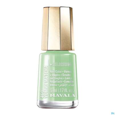 Sie sehen eine Packung Mavala Nagellacke +si 460 Matcha 5ml, Produktbild: 01 Mavala Nagellacke +si 460 Matcha 5ml, A-Nr.: 5864047 - 01