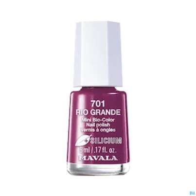 Sie sehen eine Packung Mavala Nagellacke Bio +si 701 Rio Grande 5ml, Produktbild: 01 Mavala Nagellacke Bio +si 701 Rio Grande 5ml, A-Nr.: 5743438 - 01