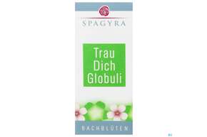Sie sehen eine Packung Spagyra Globuli Dr.bach Trau Dich 10g, Produktbild: 01 Spagyra Globuli Dr.bach Trau Dich 10g, A-Nr.: 3994923 - 01